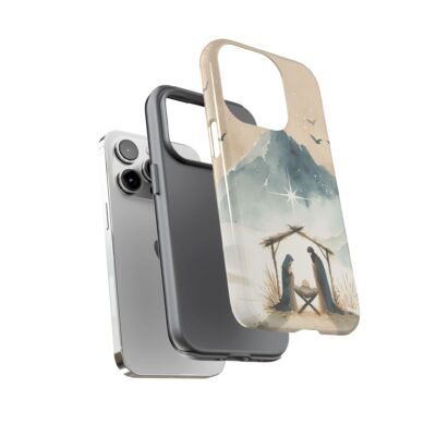 Nativity Phone Case Christian Phone Case Christmas Phone Casing iPhone Samsung Galaxy Google Pixel Phone Cover Faith Jesus Mary and Joseph