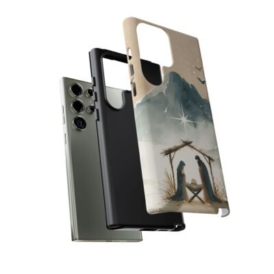 Nativity Phone Case Christian Phone Case Christmas Phone Casing iPhone Samsung Galaxy Google Pixel Phone Cover Faith Jesus Mary and Joseph