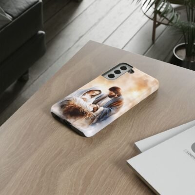 Nativity Phone Case Christian Phone Case Christmas Phone Casing iPhone Samsung Galaxy Google Pixel Phone Cover Faith Jesus Mary and Joseph