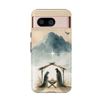 Nativity Phone Case Christian Phone Case Christmas Phone Casing iPhone Samsung Galaxy Google Pixel Phone Cover Faith Jesus Mary and Joseph