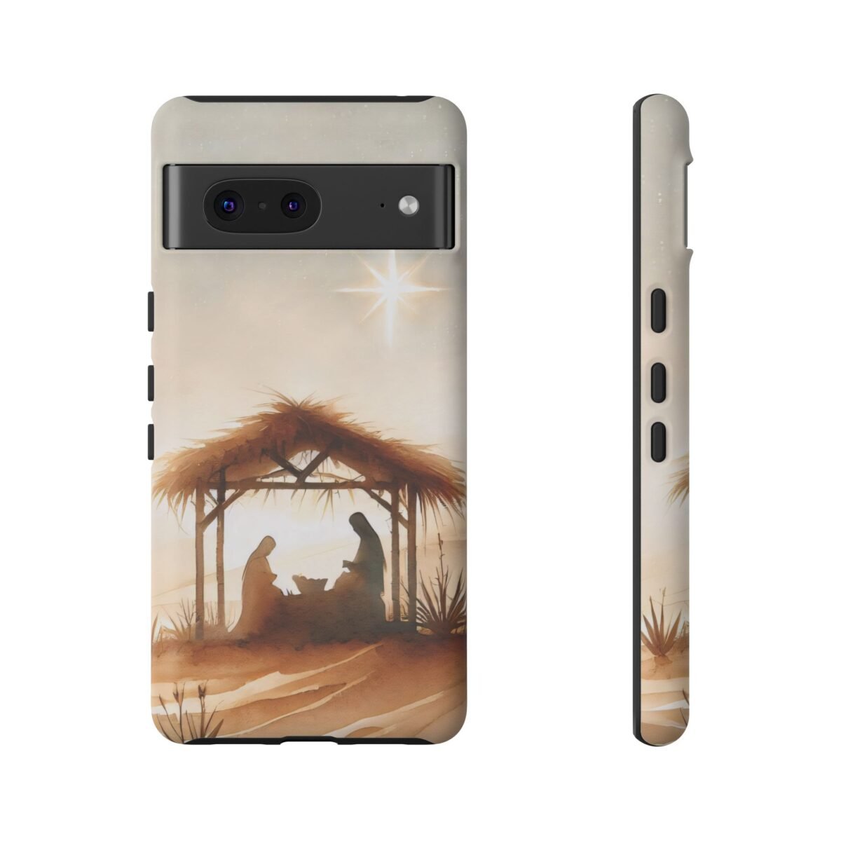 Nativity Phone Case Christian Phone Case Christmas Phone Casing iPhone Samsung Galaxy Google Pixel Phone Cover Faith Jesus Mary and Joseph