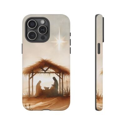 Nativity Phone Case Christian Phone Case Christmas Phone Casing iPhone Samsung Galaxy Google Pixel Phone Cover Faith Jesus Mary and Joseph