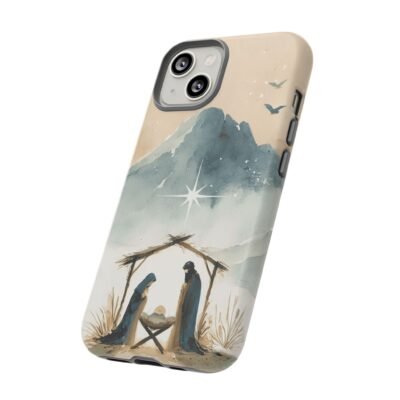 Nativity Phone Case Christian Phone Case Christmas Phone Casing iPhone Samsung Galaxy Google Pixel Phone Cover Faith Jesus Mary and Joseph