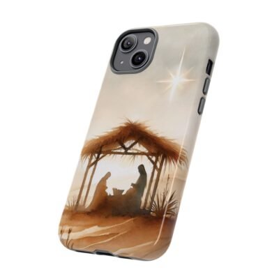 Nativity Phone Case Christian Phone Case Christmas Phone Casing iPhone Samsung Galaxy Google Pixel Phone Cover Faith Jesus Mary and Joseph