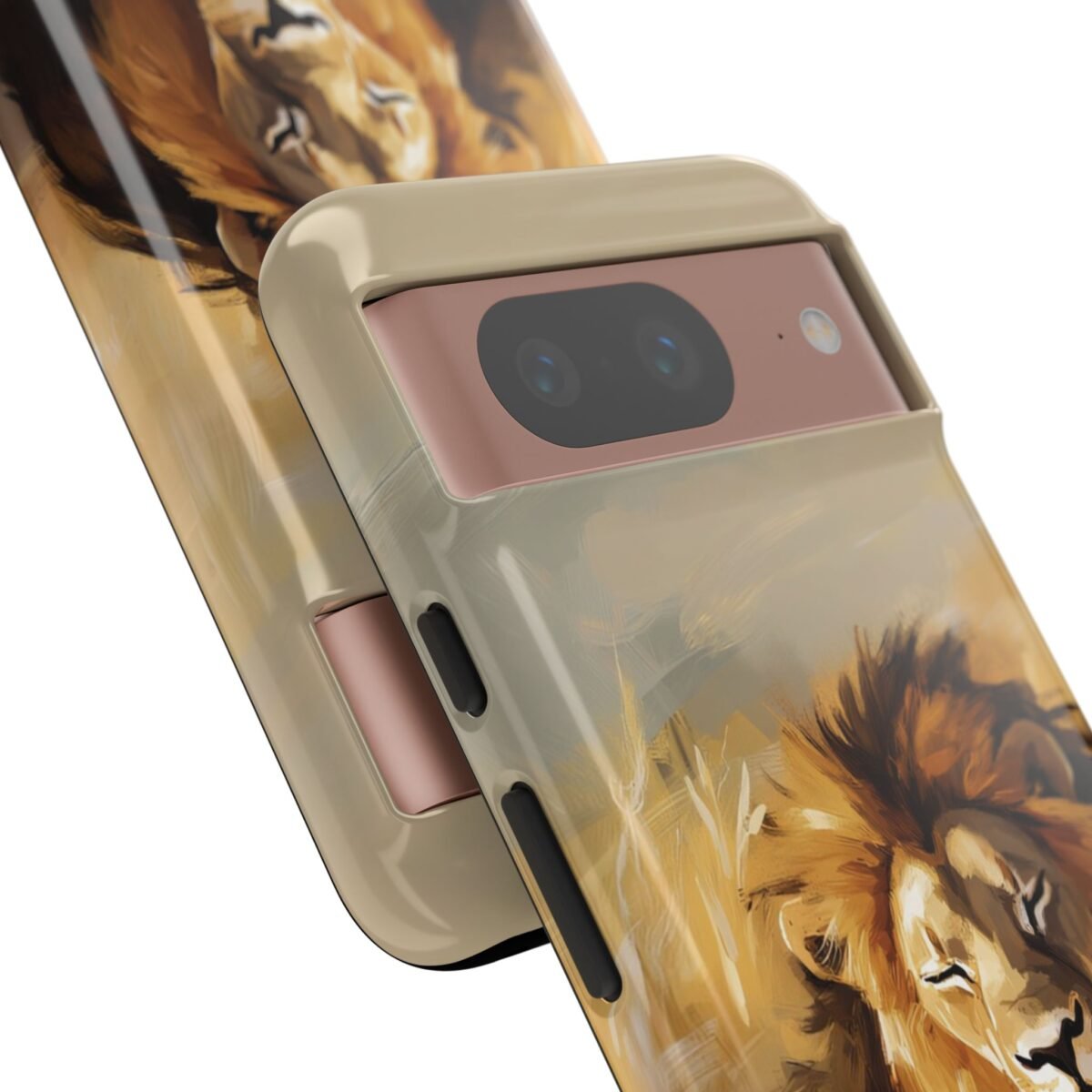 Lion and the Lamb Christian Phone Case iPhone Samsung Galaxy Google Pixel Faith in Jesus God Phone Cover Christian Inspired Gift Phone Case