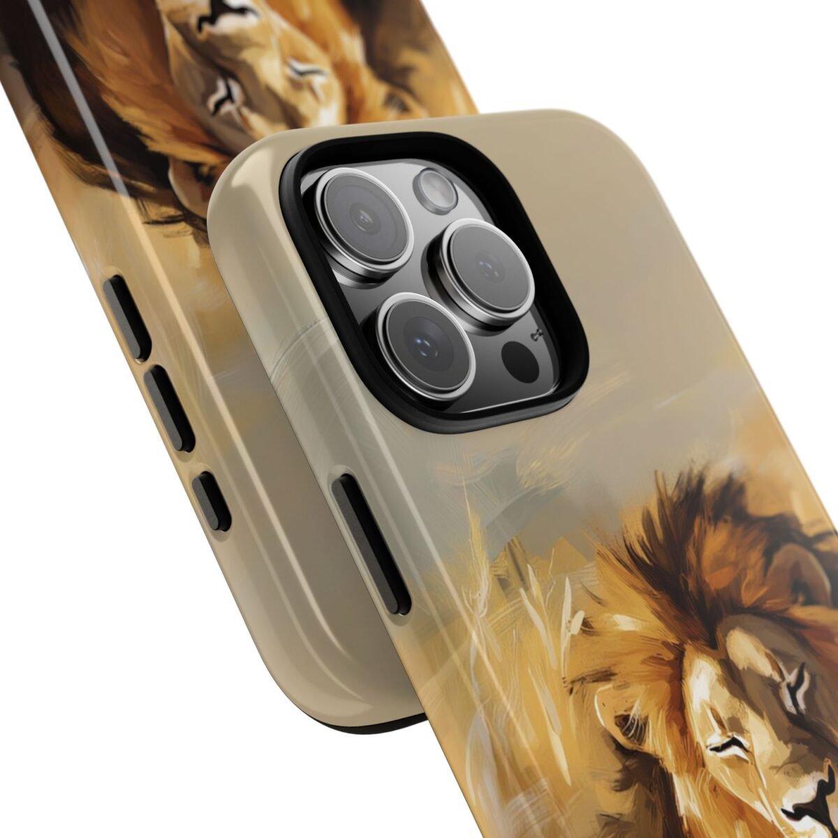 Lion and the Lamb Christian Phone Case iPhone Samsung Galaxy Google Pixel Faith in Jesus God Phone Cover Christian Inspired Gift Phone Case