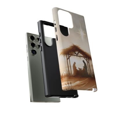 Nativity Phone Case Christian Phone Case Christmas Phone Casing iPhone Samsung Galaxy Google Pixel Phone Cover Faith Jesus Mary and Joseph