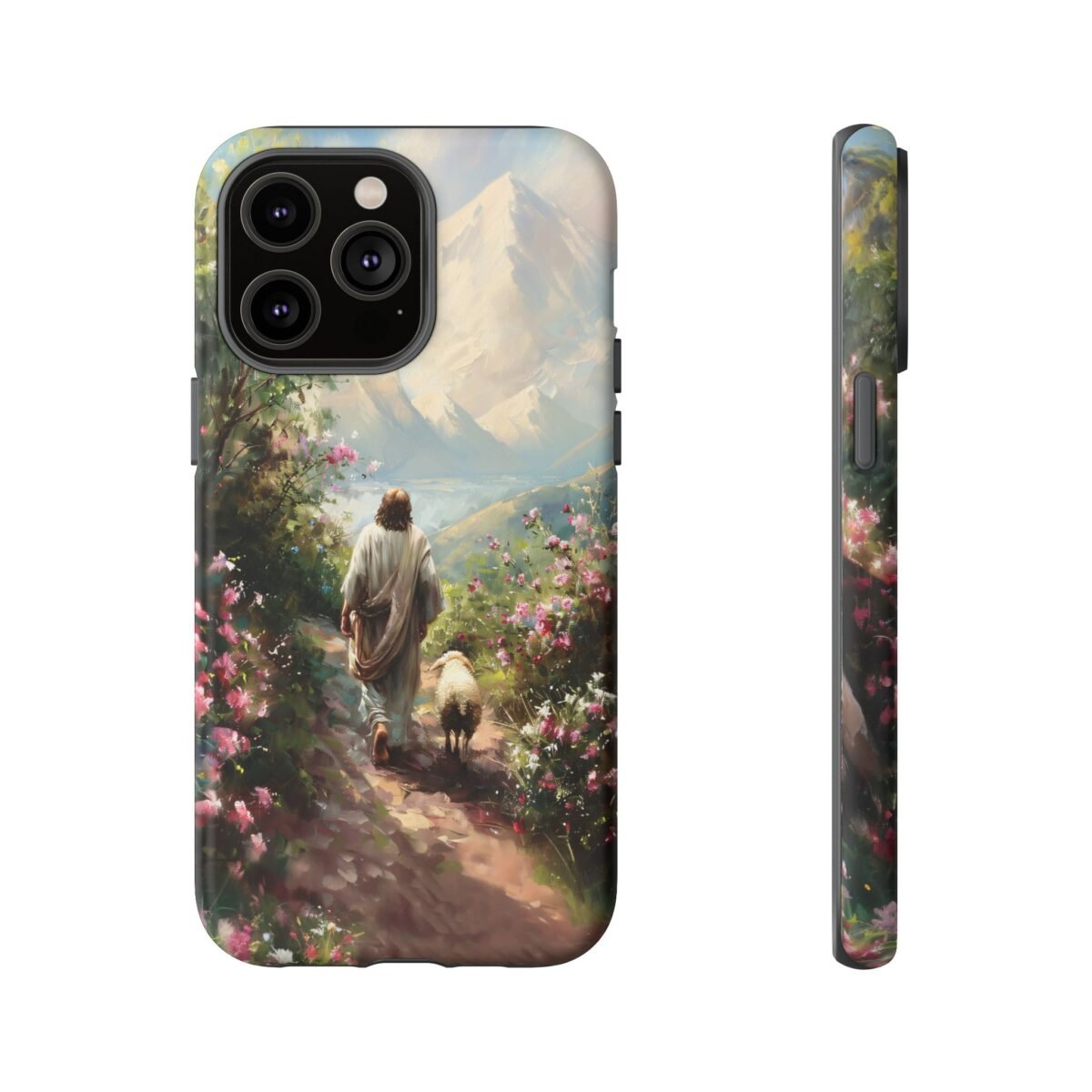 Christian Phone Case Jesus Leaves the 99 Jesus and the Sheep Phone Case Faith Phone Casing iPhone Samsung Galaxy Google Pixel iPhone 16 Case