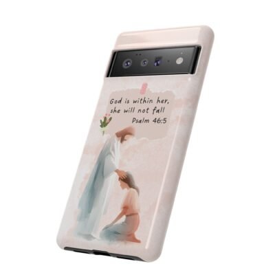 Christian Bible Verse Phone Case God is Within Her Psalm 46 5 Phone Case iPhone 16 15 14 13 12 Pro Max Samsung S24 S23 S22 S21 Plus Ultra