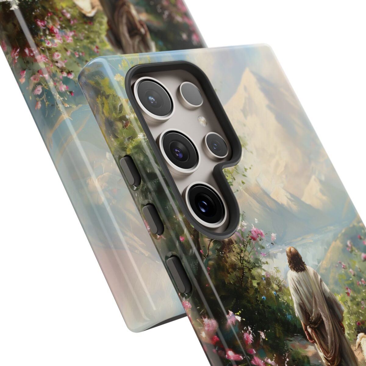 Christian Phone Case Jesus Leaves the 99 Jesus and the Sheep Phone Case Faith Phone Casing iPhone Samsung Galaxy Google Pixel iPhone 16 Case