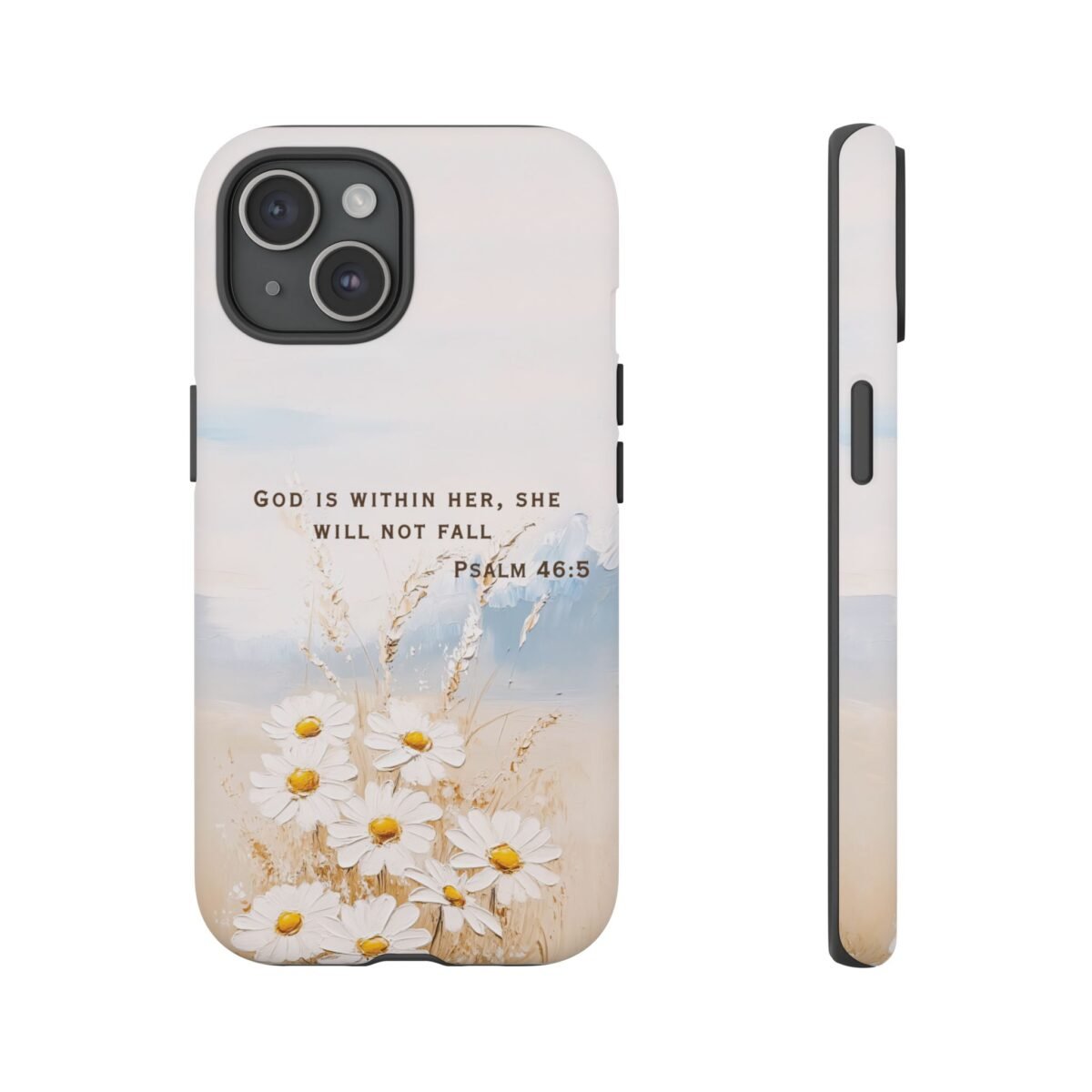 Christian Bible Verse Phone Case Psalm 46 5 Psalm 23 Phone Case Faith Phone Casing iPhone Samsung Galaxy Google Pixel Phone Case iPhone 16