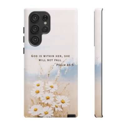 Christian Bible Verse Phone Case Psalm 46 5 Psalm 23 Phone Case Faith Phone Casing iPhone Samsung Galaxy Google Pixel Phone Case iPhone 16