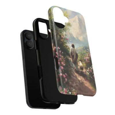 Christian Phone Case Jesus Leaves the 99 Jesus and the Sheep Phone Case Faith Phone Casing iPhone Samsung Galaxy Google Pixel iPhone 16 Case