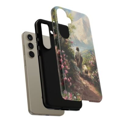 Christian Phone Case Jesus Leaves the 99 Jesus and the Sheep Phone Case Faith Phone Casing iPhone Samsung Galaxy Google Pixel iPhone 16 Case