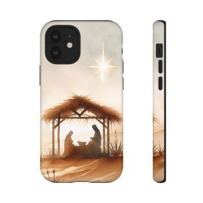 Nativity Phone Case Christian Phone Case Christmas Phone Casing iPhone Samsung Galaxy Google Pixel Phone Cover Faith Jesus Mary and Joseph