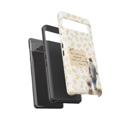 Christian Verse Phone Case The Lord is my Shepherd Psalm 23 Phone Case iPhone 16 15 14 13 12 Pro Max Samsung S24 S23 S22 S21 Plus Ultra
