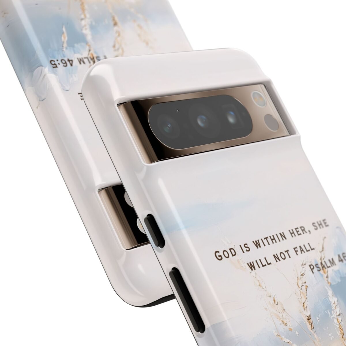 Christian Bible Verse Phone Case Psalm 46 5 Psalm 23 Phone Case Faith Phone Casing iPhone Samsung Galaxy Google Pixel Phone Case iPhone 16