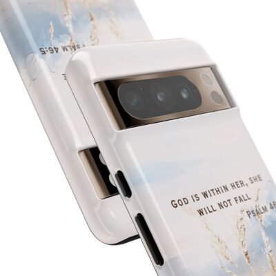 Christian Bible Verse Phone Case Psalm 46 5 Psalm 23 Phone Case Faith Phone Casing iPhone Samsung Galaxy Google Pixel Phone Case iPhone 16
