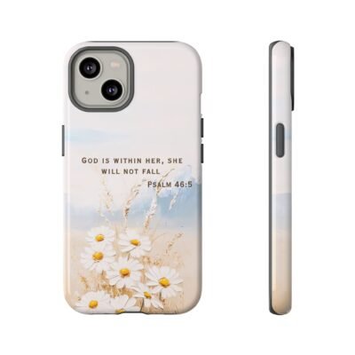 Christian Bible Verse Phone Case Psalm 46 5 Psalm 23 Phone Case Faith Phone Casing iPhone Samsung Galaxy Google Pixel Phone Case iPhone 16