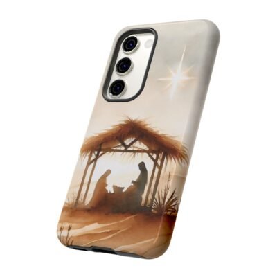 Nativity Phone Case Christian Phone Case Christmas Phone Casing iPhone Samsung Galaxy Google Pixel Phone Cover Faith Jesus Mary and Joseph