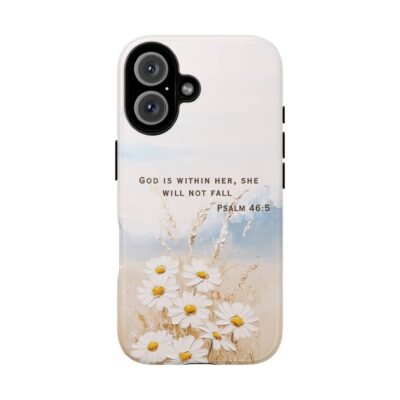 Christian Bible Verse Phone Case Psalm 46 5 Psalm 23 Phone Case Faith Phone Casing iPhone Samsung Galaxy Google Pixel Phone Case iPhone 16