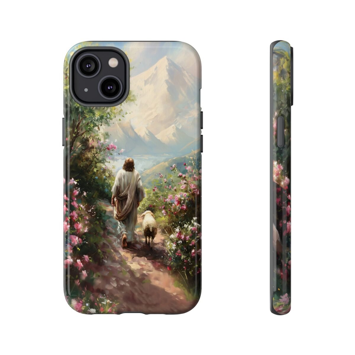 Christian Phone Case Jesus Leaves the 99 Jesus and the Sheep Phone Case Faith Phone Casing iPhone Samsung Galaxy Google Pixel iPhone 16 Case