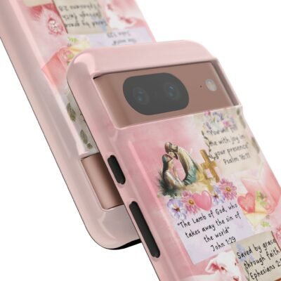 Christian Bible Verse Phone Case Christian Collage Phone Case Faith Phone Casing iPhone Samsung Galaxy Google Pixel iPhone 16 Phone Cover