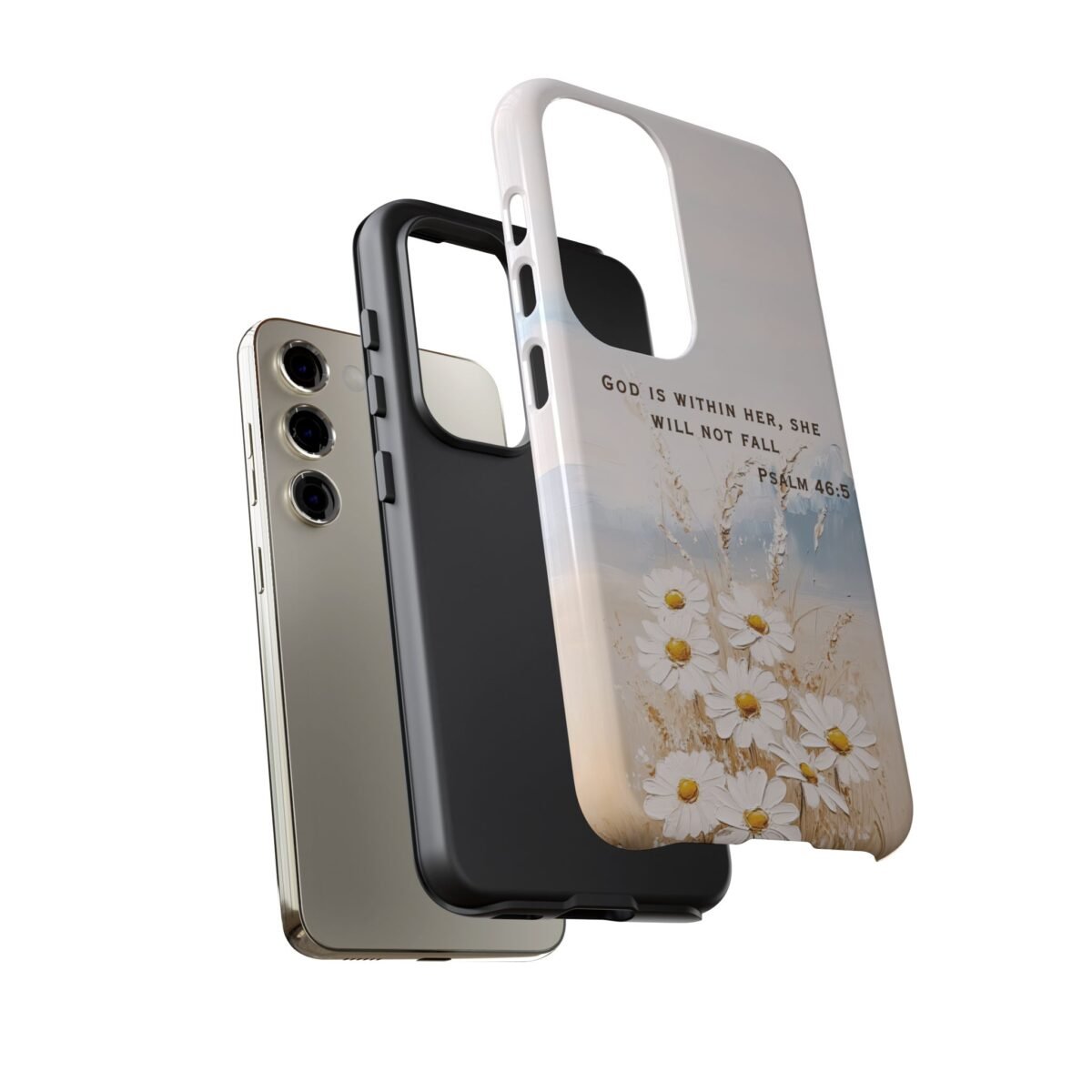 Christian Bible Verse Phone Case Psalm 46 5 Psalm 23 Phone Case Faith Phone Casing iPhone Samsung Galaxy Google Pixel Phone Case iPhone 16