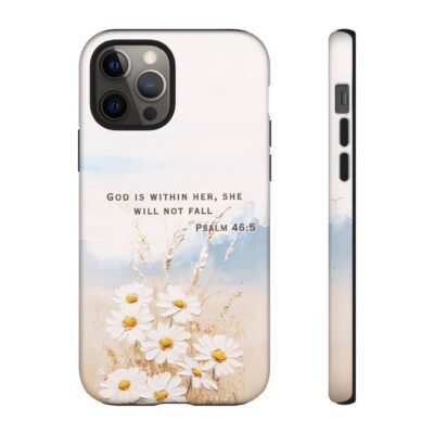 Christian Bible Verse Phone Case Psalm 46 5 Psalm 23 Phone Case Faith Phone Casing iPhone Samsung Galaxy Google Pixel Phone Case iPhone 16