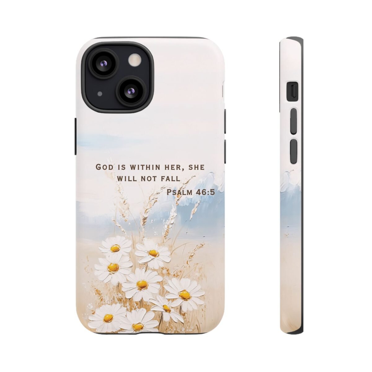 Christian Bible Verse Phone Case Psalm 46 5 Psalm 23 Phone Case Faith Phone Casing iPhone Samsung Galaxy Google Pixel Phone Case iPhone 16