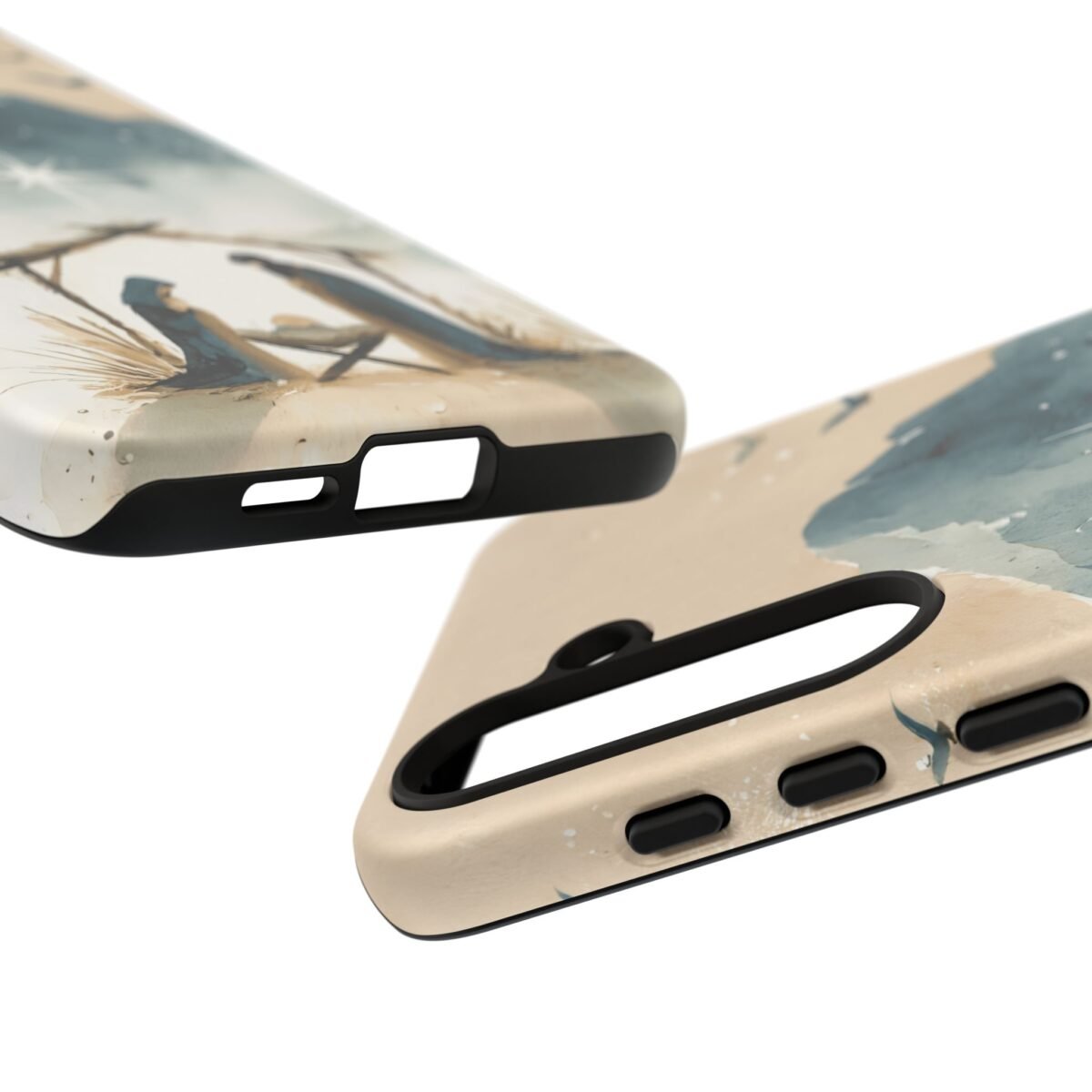 Nativity Phone Case Christian Phone Case Christmas Phone Casing iPhone Samsung Galaxy Google Pixel Phone Cover Faith Jesus Mary and Joseph