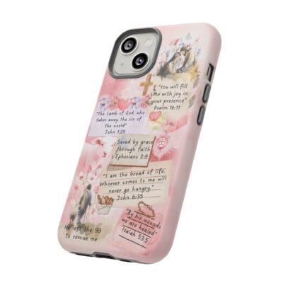 Christian Bible Verse Phone Case Christian Collage Phone Case Faith Phone Casing iPhone Samsung Galaxy Google Pixel iPhone 16 Phone Cover