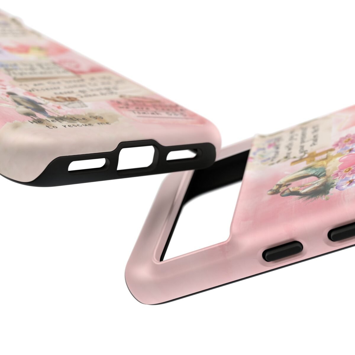 Christian Bible Verse Phone Case Christian Collage Phone Case Faith Phone Casing iPhone Samsung Galaxy Google Pixel iPhone 16 Phone Cover