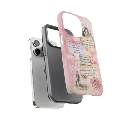 Christian Bible Verse Phone Case Christian Collage Phone Case Faith Phone Casing iPhone Samsung Galaxy Google Pixel iPhone 16 Phone Cover