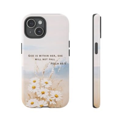 Christian Bible Verse Phone Case Psalm 46 5 Psalm 23 Phone Case Faith Phone Casing iPhone Samsung Galaxy Google Pixel Phone Case iPhone 16
