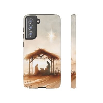 Nativity Phone Case Christian Phone Case Christmas Phone Casing iPhone Samsung Galaxy Google Pixel Phone Cover Faith Jesus Mary and Joseph