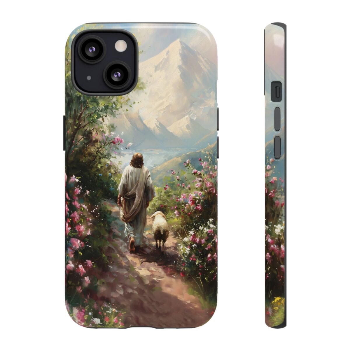 Christian Phone Case Jesus Leaves the 99 Jesus and the Sheep Phone Case Faith Phone Casing iPhone Samsung Galaxy Google Pixel iPhone 16 Case