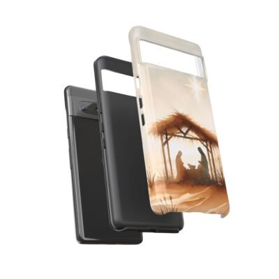 Nativity Phone Case Christian Phone Case Christmas Phone Casing iPhone Samsung Galaxy Google Pixel Phone Cover Faith Jesus Mary and Joseph