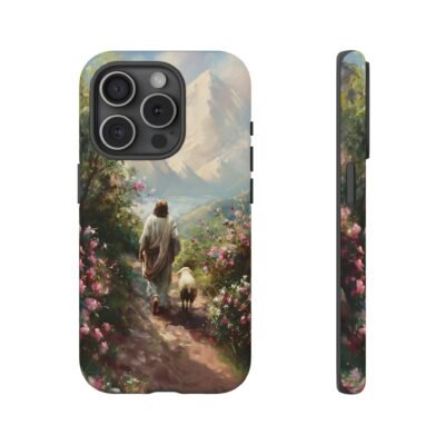 Christian Phone Case Jesus Leaves the 99 Jesus and the Sheep Phone Case Faith Phone Casing iPhone Samsung Galaxy Google Pixel iPhone 16 Case