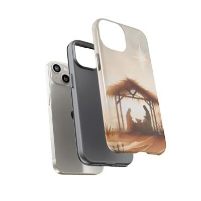 Nativity Phone Case Christian Phone Case Christmas Phone Casing iPhone Samsung Galaxy Google Pixel Phone Cover Faith Jesus Mary and Joseph