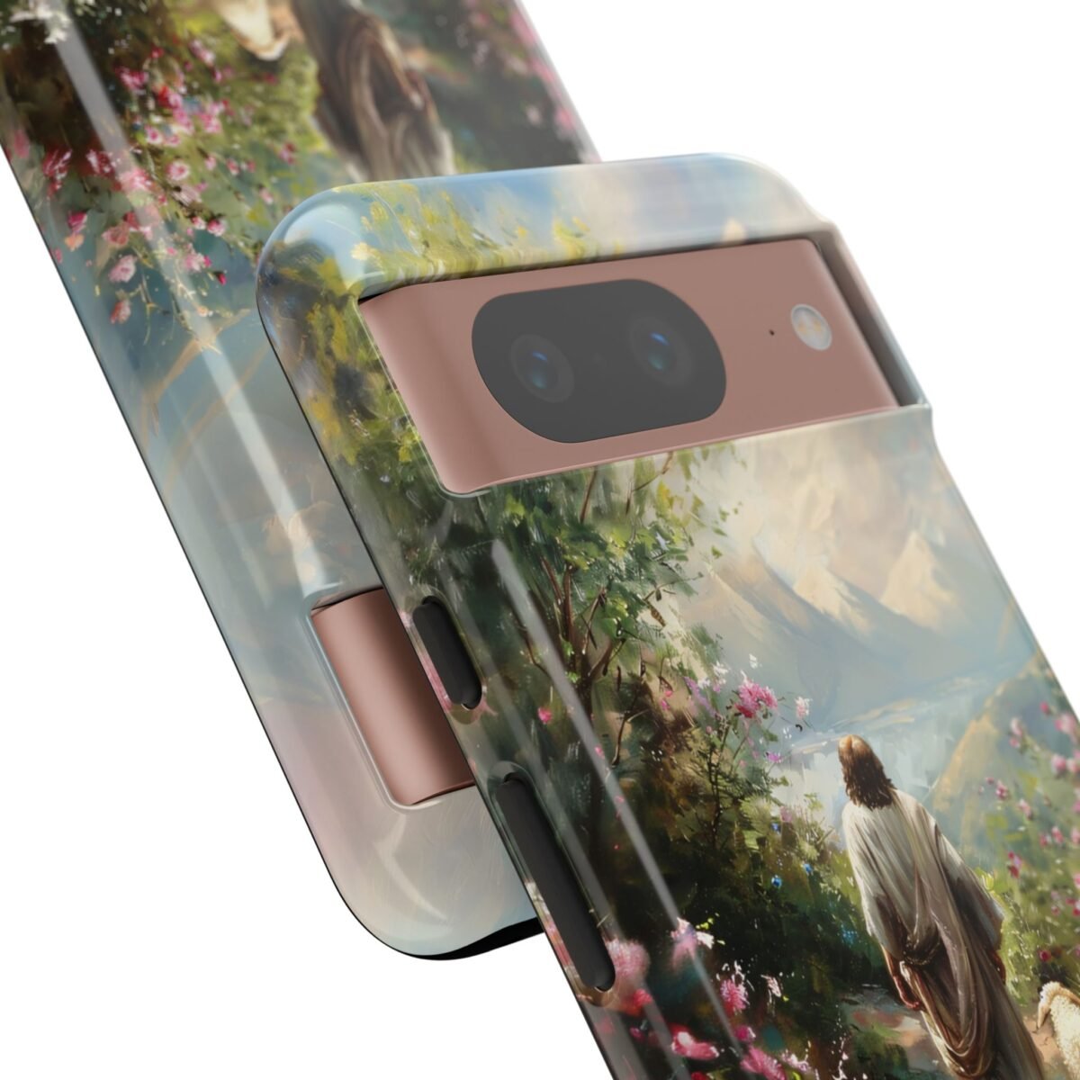 Christian Phone Case Jesus Leaves the 99 Jesus and the Sheep Phone Case Faith Phone Casing iPhone Samsung Galaxy Google Pixel iPhone 16 Case
