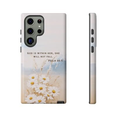 Christian Bible Verse Phone Case Psalm 46 5 Psalm 23 Phone Case Faith Phone Casing iPhone Samsung Galaxy Google Pixel Phone Case iPhone 16