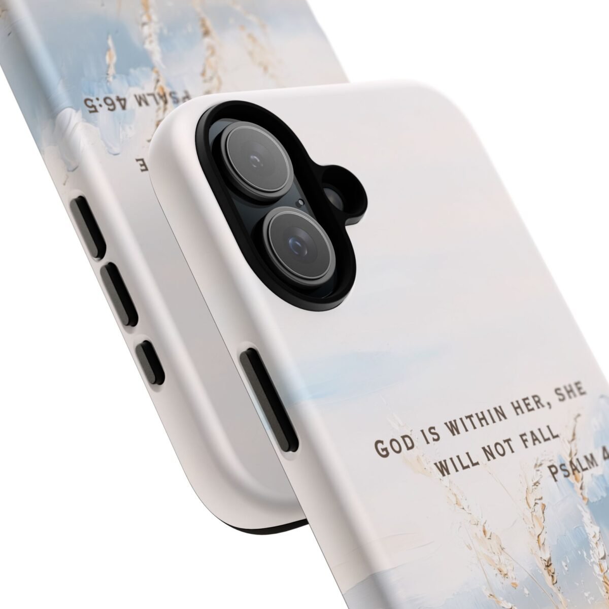 Christian Bible Verse Phone Case Psalm 46 5 Psalm 23 Phone Case Faith Phone Casing iPhone Samsung Galaxy Google Pixel Phone Case iPhone 16