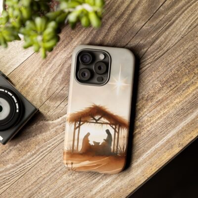 Nativity Phone Case Christian Phone Case Christmas Phone Casing iPhone Samsung Galaxy Google Pixel Phone Cover Faith Jesus Mary and Joseph