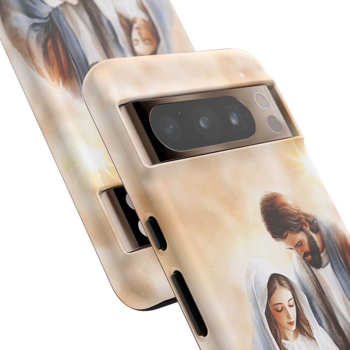 Nativity Phone Case Christian Phone Case Christmas Phone Casing iPhone Samsung Galaxy Google Pixel Phone Cover Faith Jesus Mary and Joseph