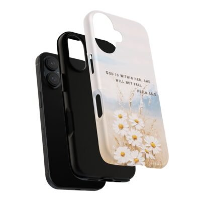 Christian Bible Verse Phone Case Psalm 46 5 Psalm 23 Phone Case Faith Phone Casing iPhone Samsung Galaxy Google Pixel Phone Case iPhone 16