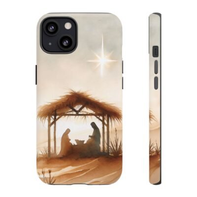 Nativity Phone Case Christian Phone Case Christmas Phone Casing iPhone Samsung Galaxy Google Pixel Phone Cover Faith Jesus Mary and Joseph