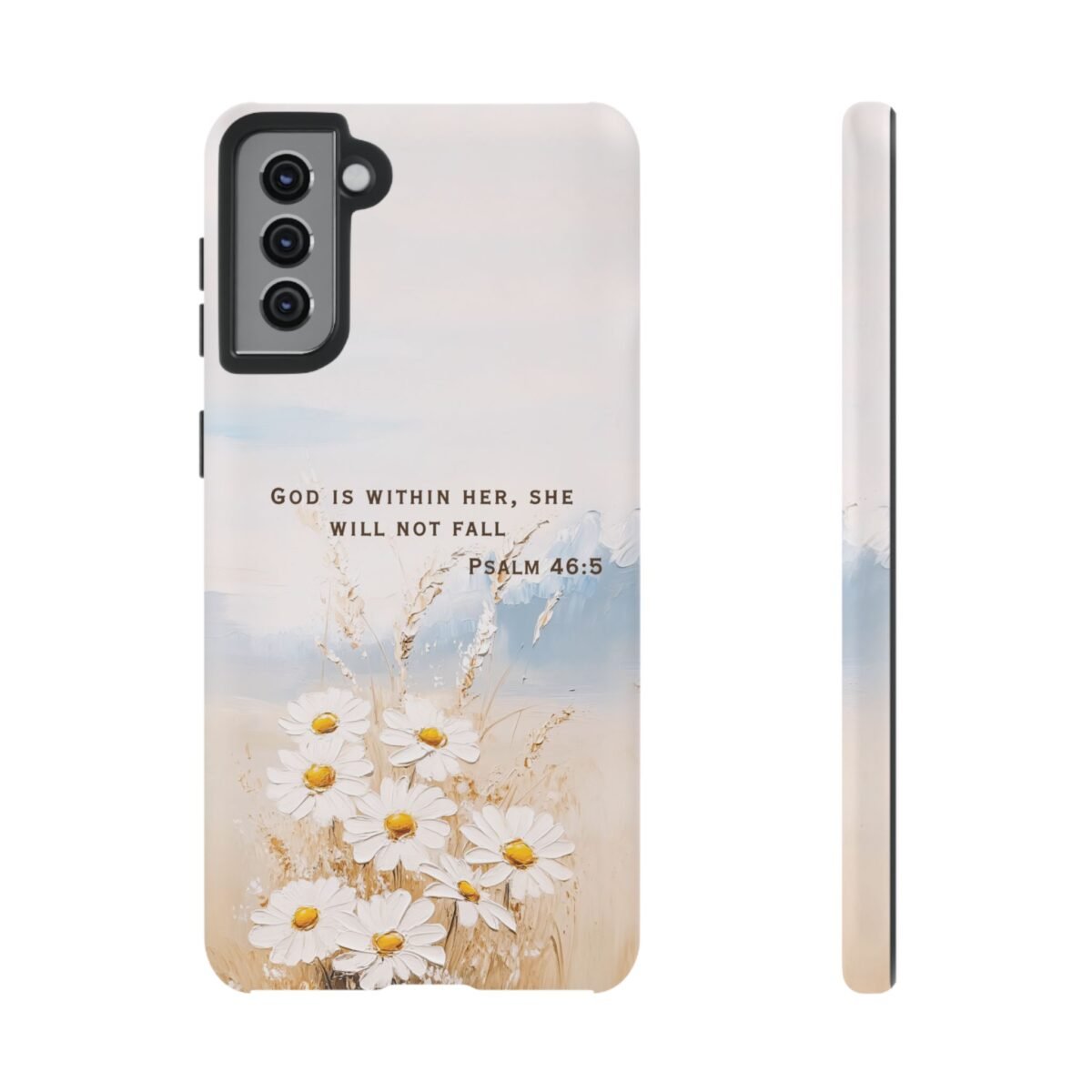 Christian Bible Verse Phone Case Psalm 46 5 Psalm 23 Phone Case Faith Phone Casing iPhone Samsung Galaxy Google Pixel Phone Case iPhone 16