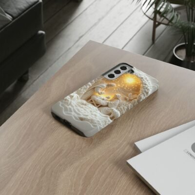 Nativity Phone Case Christian Phone Case 3D Effect Christmas Phone Casing iPhone Samsung Galaxy Google Pixel Faith Jesus Mary Joseph Case
