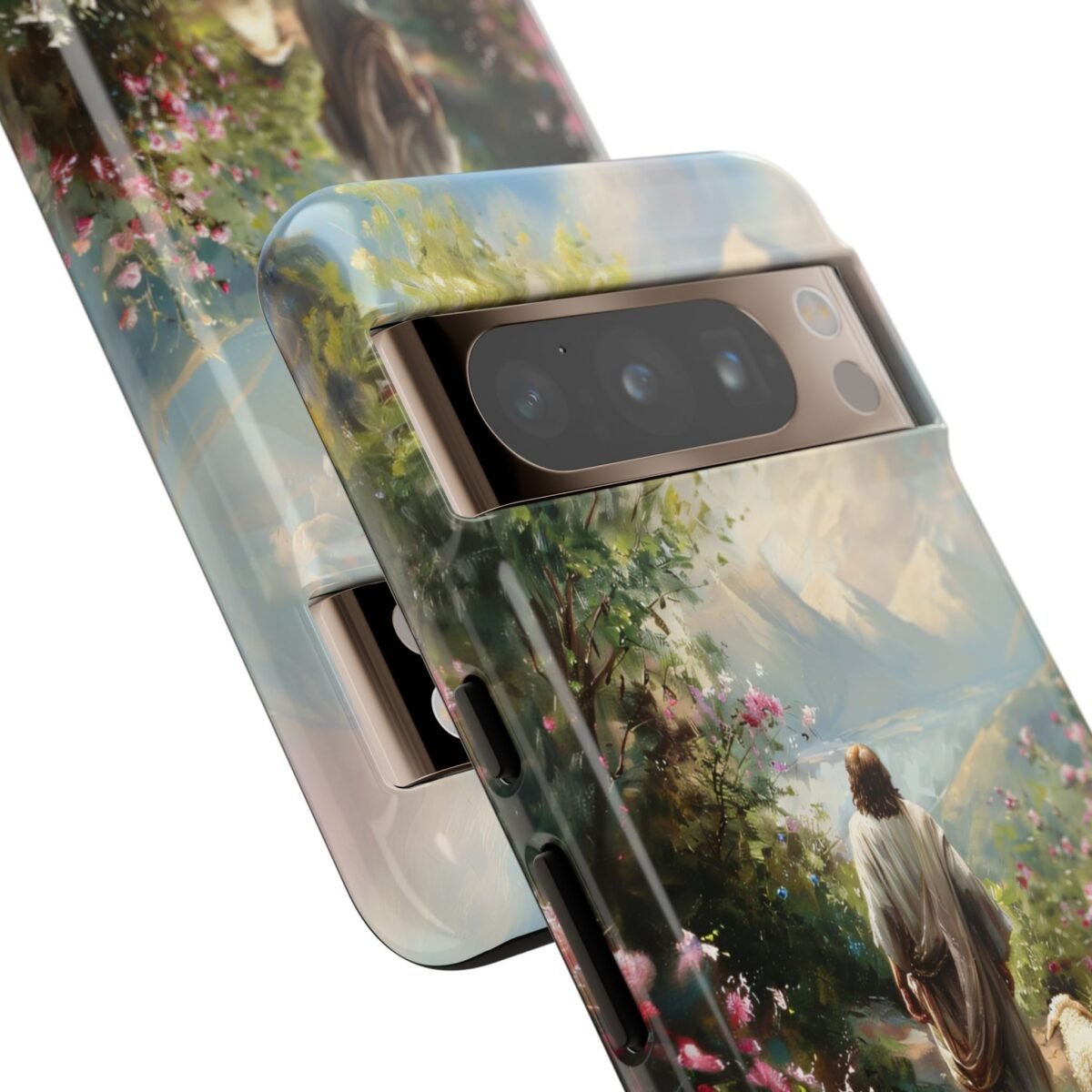 Christian Phone Case Jesus Leaves the 99 Jesus and the Sheep Phone Case Faith Phone Casing iPhone Samsung Galaxy Google Pixel iPhone 16 Case